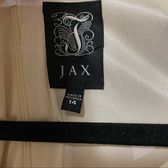 JAX Color Block Cap Sleeve Body Con Wiggle Dress size 14 - Picture 6 of 8